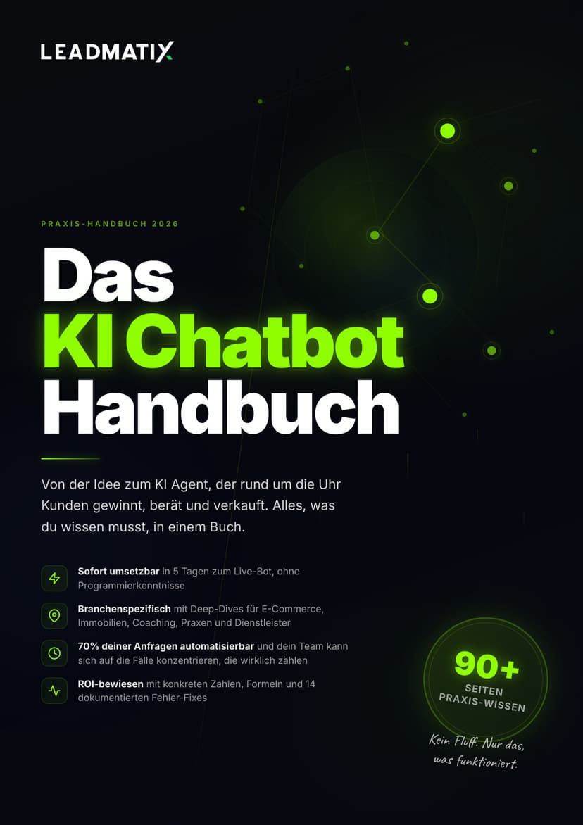 KI Chatbot Handbuch Cover