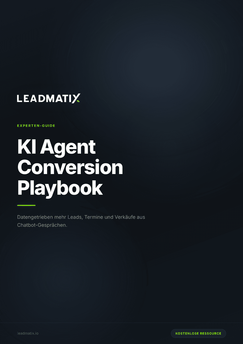 KI Agent Conversion Playbook Cover